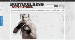 Desktop Screenshot of bodybuildingsa.co.za